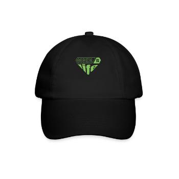 Softwareentwickler Programmierer Geschenk - Baseballkappe - Schwarz/Schwarz - Vorne