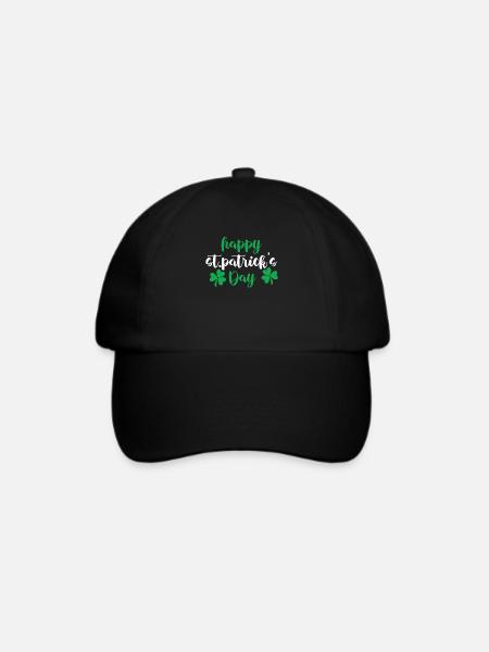 St. Patricks Day - Baseballkappe - Schwarz/Schwarz