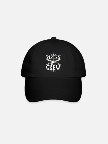 Pisten Crew - Baseballkappe - Schwarz/Schwarz