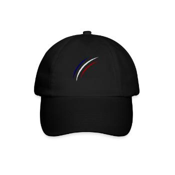 krallen france - Baseballkappe - Schwarz/Schwarz - Vorne