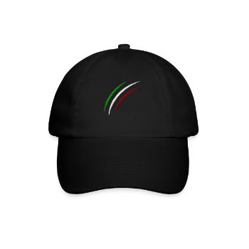 krallen italy - Baseballkappe - Schwarz/Schwarz - Vorne
