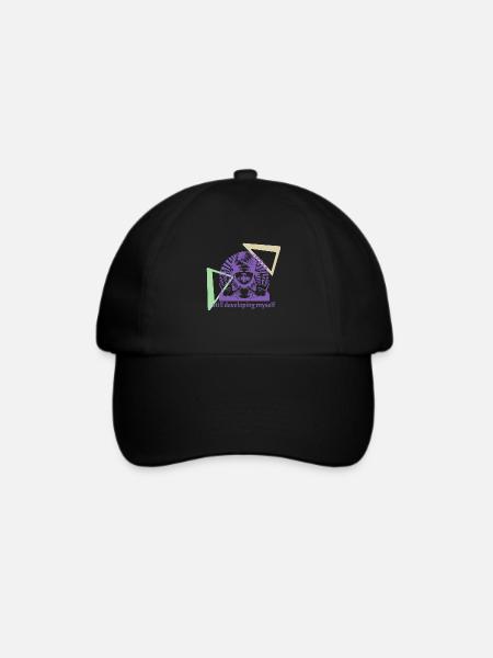 developing myself - Baseballkappe - Schwarz/Schwarz
