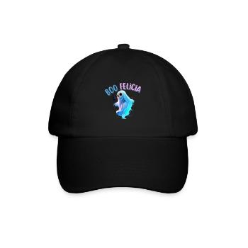 Buh Felicia - Baseballkappe - Schwarz/Schwarz - Vorne