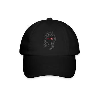 Knight Rider - Baseballkappe - Schwarz/Schwarz - Vorne