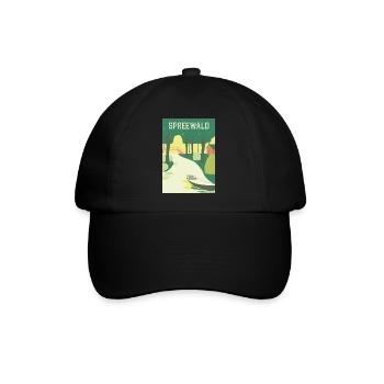 Spreewald Vintage - Baseballkappe - Schwarz/Schwarz - Vorne