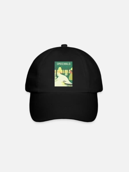 Spreewald Vintage - Baseballkappe - Schwarz/Schwarz