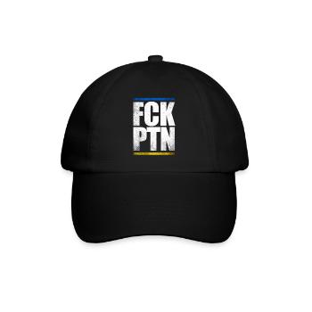 FCK PTN - Baseballkappe - Schwarz/Schwarz - Vorne