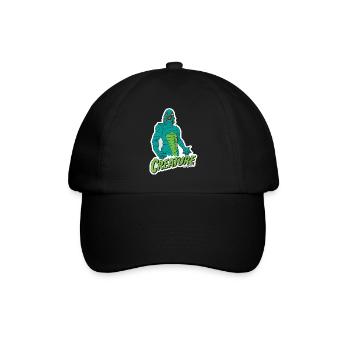 Universal Monsters Creature Of Black Lagoon - Baseballkappe - Schwarz/Schwarz - Vorne