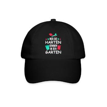 Garten Spielen - Baseballkappe - Schwarz/Schwarz - Vorne