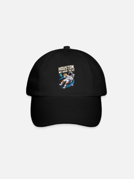 Astronaut Tacos - Baseballkappe - Schwarz/Schwarz