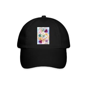 Do Epic Shit - Baseballkappe - Schwarz/Schwarz - Vorne