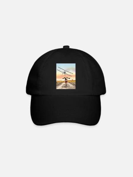 North by Northwest - Baseballkappe - Schwarz/Schwarz