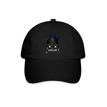 Guadeloupe - Baseballkappe - Schwarz/Schwarz - Vorne