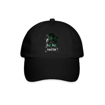 Pakistan - Baseballkappe - Schwarz/Schwarz - Vorne
