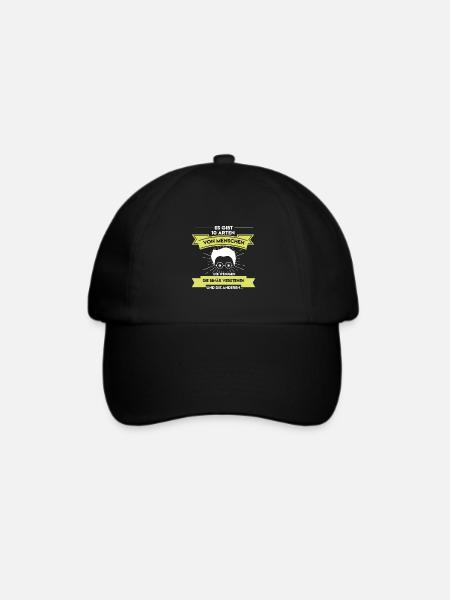 Informatiker - lustige Sprüche Geschenk - Baseballkappe - Schwarz/Schwarz