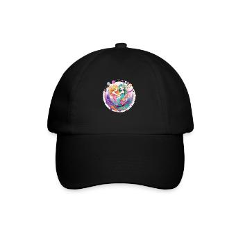 Nixen - Baseballkappe - Schwarz/Schwarz - Vorne