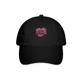 Zerstöre den Planeten, nicht das Patriarchat - Baseballkappe - Schwarz/Schwarz - Vorne
