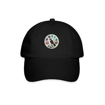 Rabe - Baseballkappe - Schwarz/Schwarz - Vorne
