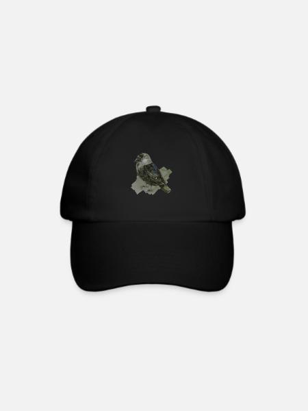 Süßes Kauen - Baseballkappe - Schwarz/Schwarz