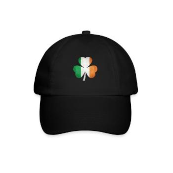 Irischer Liebhaber - Baseballkappe - Schwarz/Schwarz - Vorne