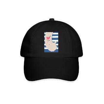 Mum Tattoo - Baseballkappe - Schwarz/Schwarz - Vorne