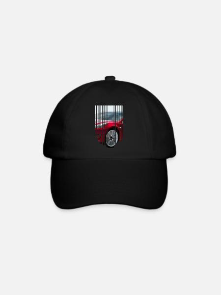 Tesla 3 - Baseballkappe - Schwarz/Schwarz