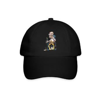 Motherpunker - Kletter T-Shirt - Baseballkappe - Schwarz/Schwarz - Vorne