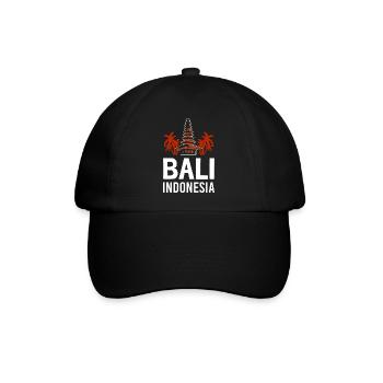 Bali - Baseballkappe - Schwarz/Schwarz - Vorne