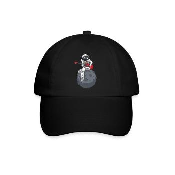 Gitarre - Baseballkappe - Schwarz/Schwarz - Vorne