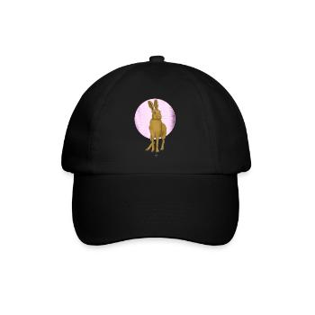 Hare Moon - Baseballkappe - Schwarz/Schwarz - Vorne