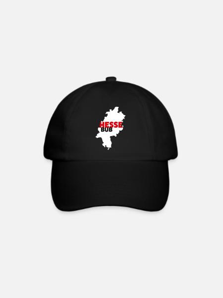 Hesse-Bub - Baseballkappe - Schwarz/Schwarz