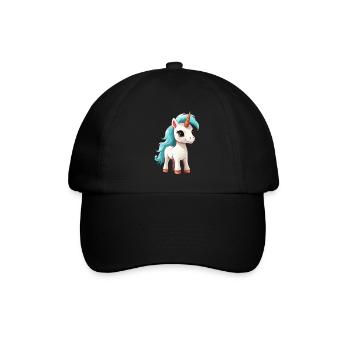 Einhornliebhaber - Liebe Mythische Kreatur - - Baseballkappe - Schwarz/Schwarz - Vorne