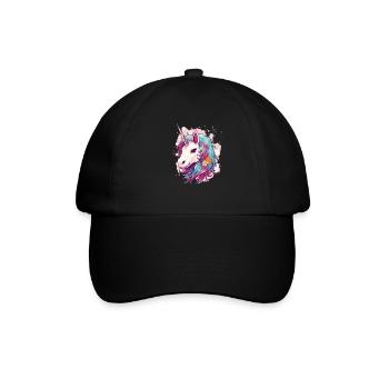 Einhornliebhaber - Liebe Mythische Kreatur - - Baseballkappe - Schwarz/Schwarz - Vorne