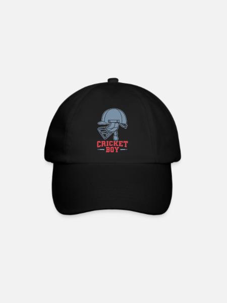 Kricket Jungs - Baseballkappe - Schwarz/Schwarz