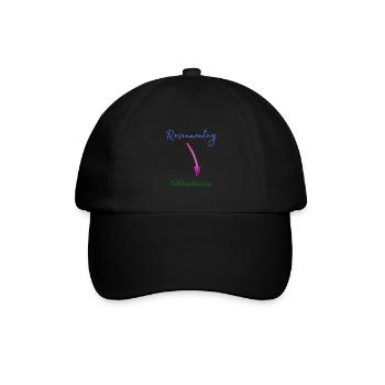 Karnevalstag Rosenmontag - Veilchendienstag - Baseballkappe - Schwarz/Schwarz - Vorne