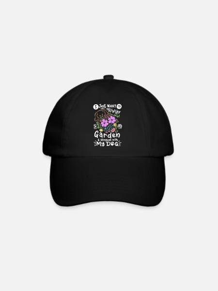 Garten Gärtner - Baseballkappe - Schwarz/Schwarz