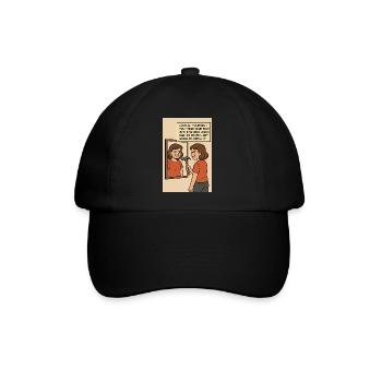 Modern art - Baseballkappe - Schwarz/Schwarz - Vorne