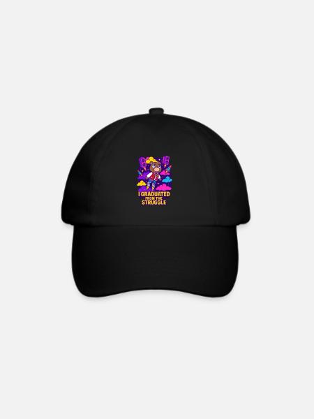 College Dropout - Baseballkappe - Schwarz/Schwarz