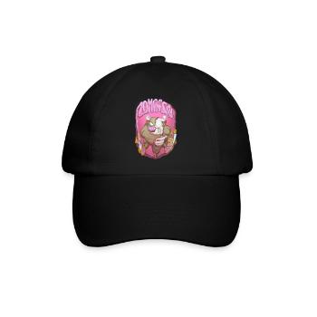 Zombison 3 - Baseballkappe - Schwarz/Schwarz - Vorne