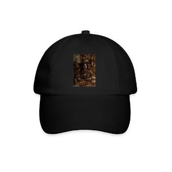 Jägerstolz - Deutsch Langhaar - Baseballkappe - Schwarz/Schwarz - Vorne