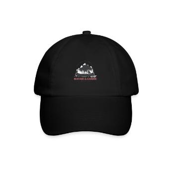 Wassersport - Baseballkappe - Schwarz/Schwarz - Vorne