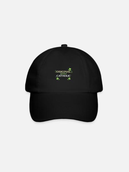 Original Irish Catholic - Baseballkappe - Schwarz/Schwarz