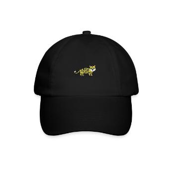 Wildtiere - Baseballkappe - Schwarz/Schwarz - Vorne
