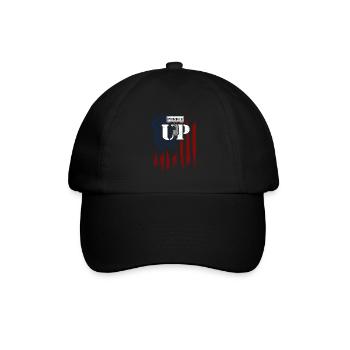 Purple Up - Veteran - Baseballkappe - Schwarz/Schwarz - Vorne