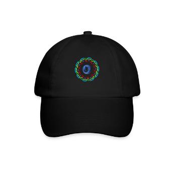 Kreise J - Baseballkappe - Schwarz/Schwarz - Vorne
