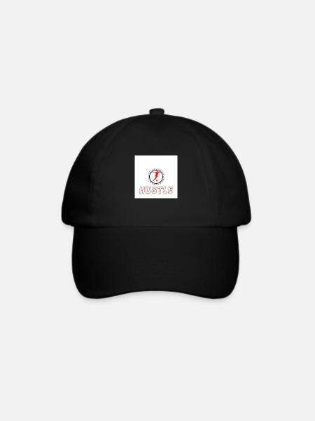 Design ohne Titel - Baseballkappe - Schwarz/Schwarz