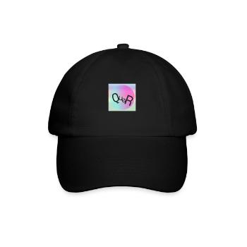 QUER - Baseballkappe - Schwarz/Schwarz - Vorne