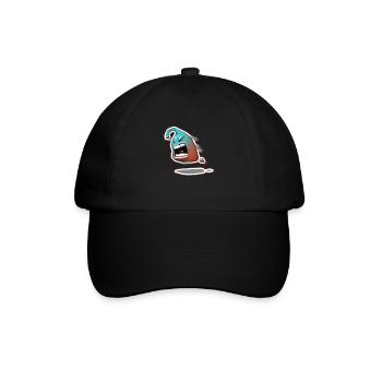 Rage - Baseballkappe - Schwarz/Schwarz - Vorne