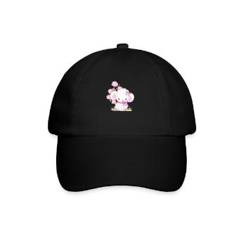 Animals sweet style - Baseballkappe - Schwarz/Schwarz - Vorne
