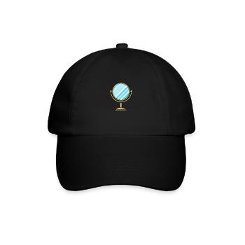 Kosmetikspiegel Spiegel - Baseballkappe - Schwarz/Schwarz - Vorne